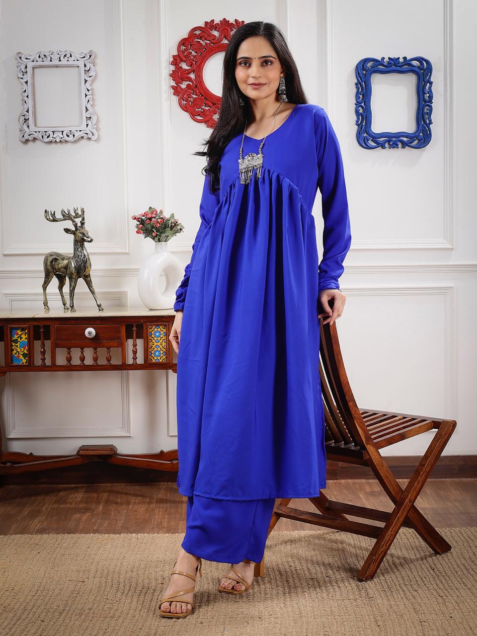 RD's  Stylish Gathered Kurti set