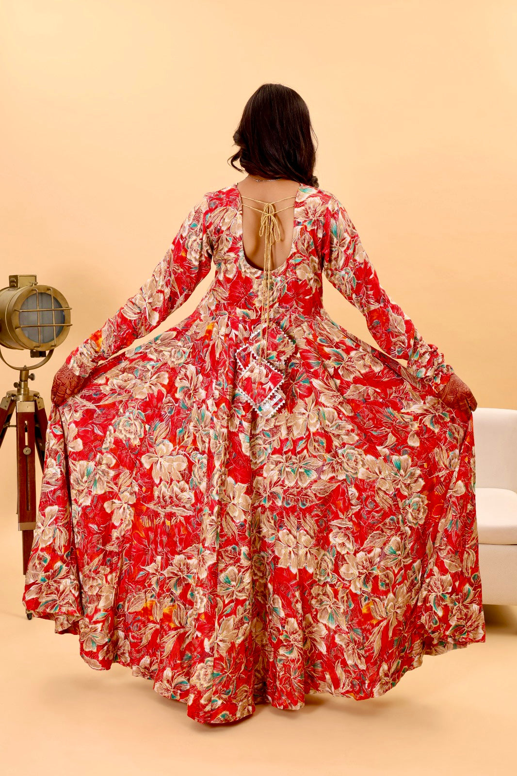 Rangeendori Anarkali Set