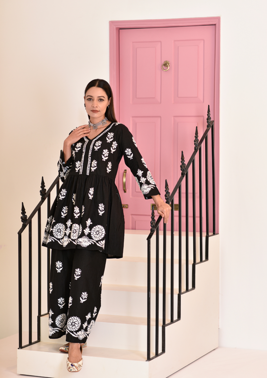 Black Kurta Set