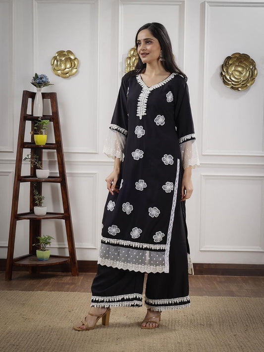 Authentic Chikankari Kurta Set with Dupatta