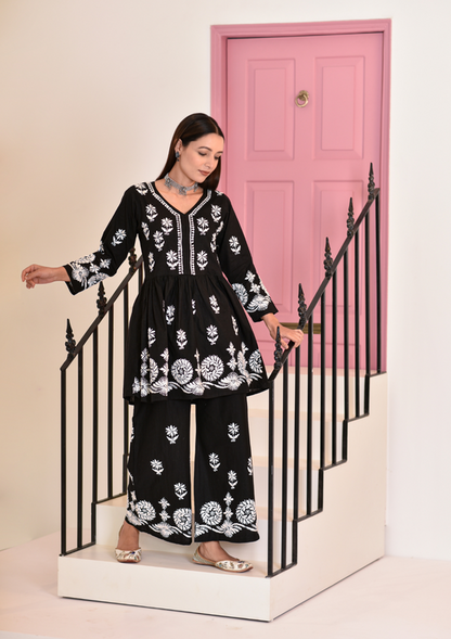 Black Kurta Set