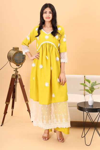 Gulabi Dhaga's Designer Kurta Set