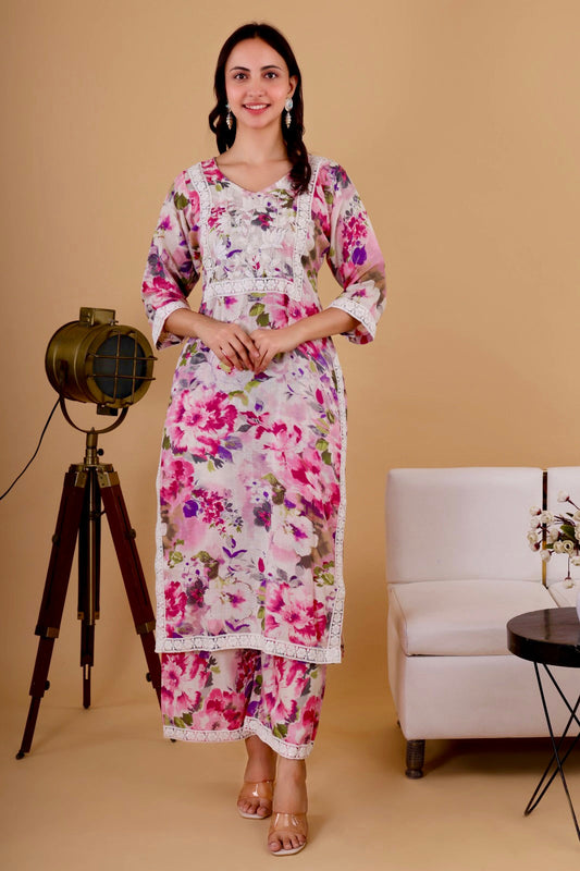 Gul Rangeen doori's Kurta set