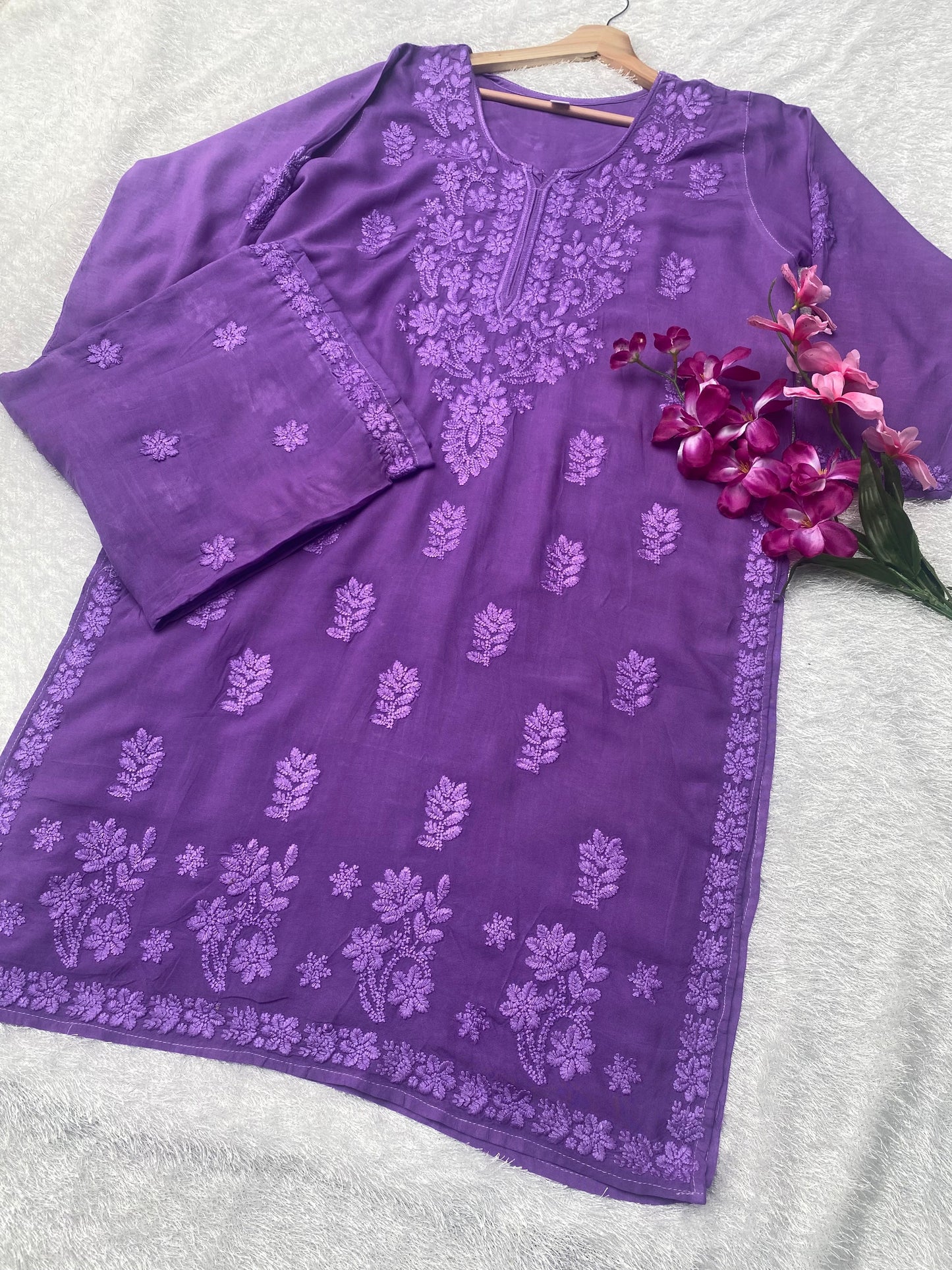 Authentic Nazakat  Lucknowi Kurta Set