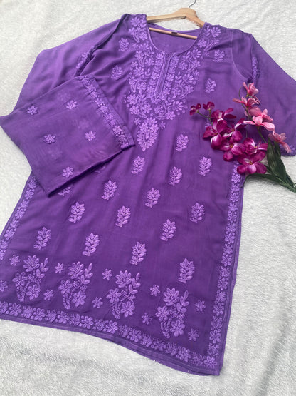 Authentic Nazakat  Lucknowi Kurta Set