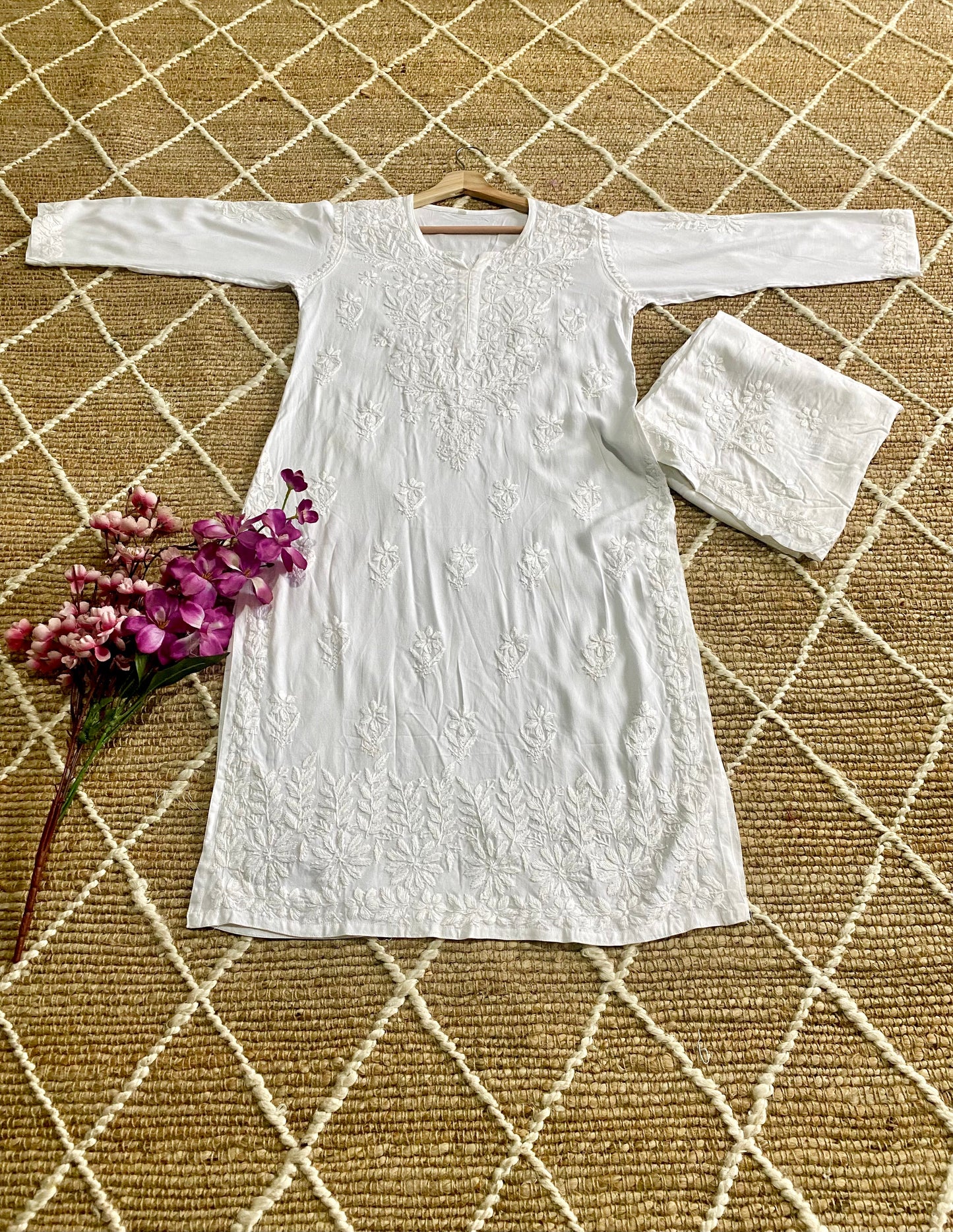 Authentic Nazakat  Lucknowi Kurta Set