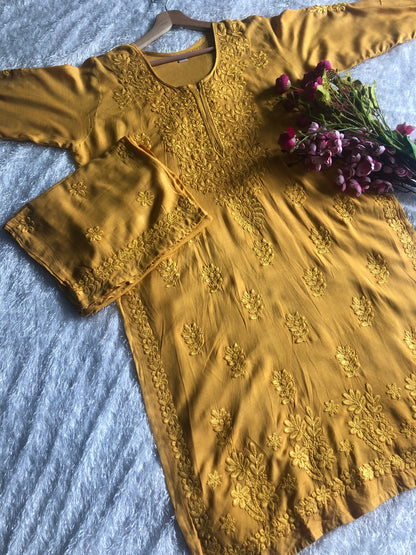 Authentic Nazakat  Lucknowi Kurta Set