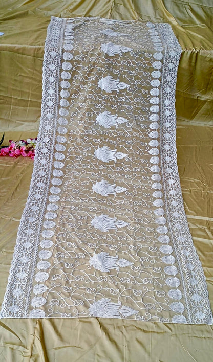 Heavy Chikankari dupatta