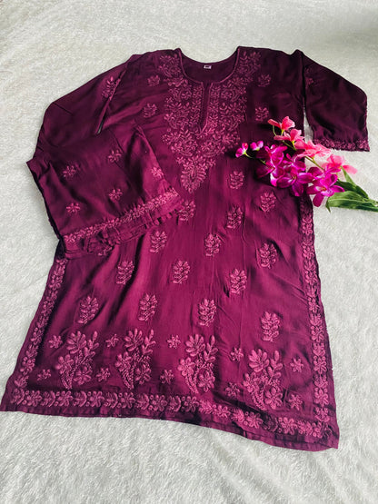 Authentic Nazakat  Lucknowi Kurta Set