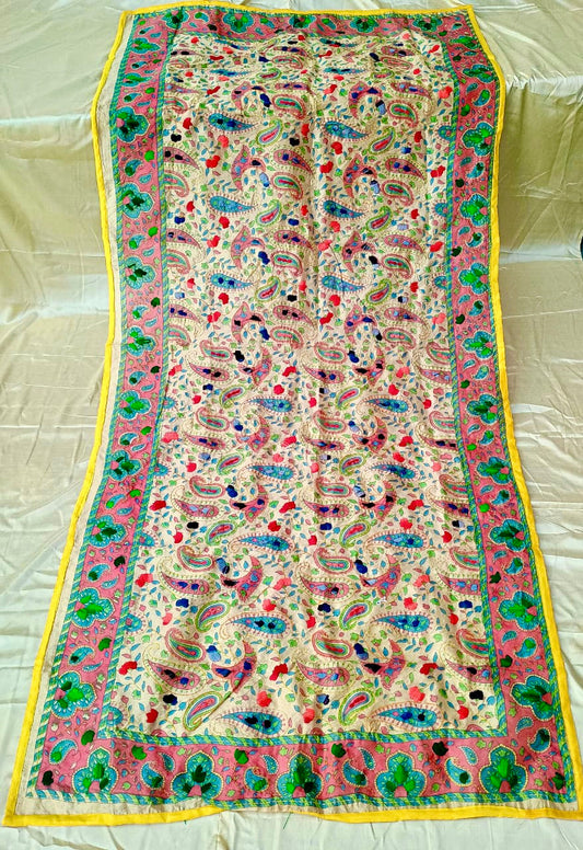 Hand Embroidered Phulkari Dupatta