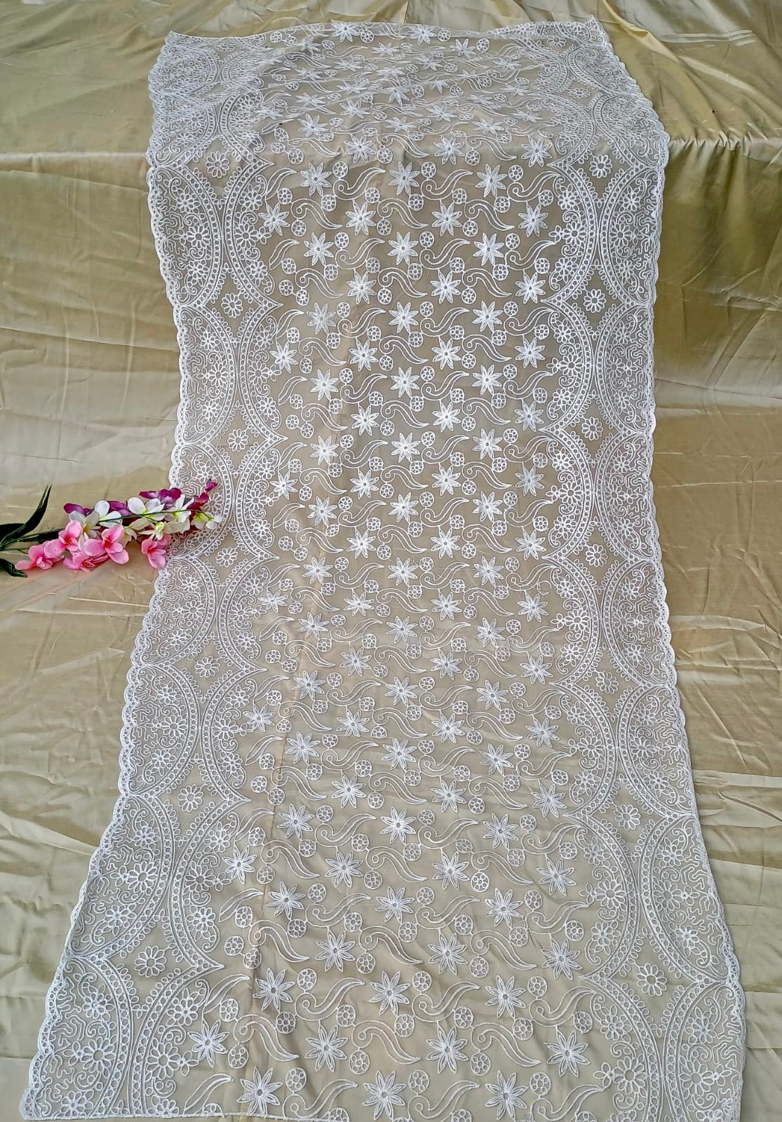 Heavy Chikankari dupatta