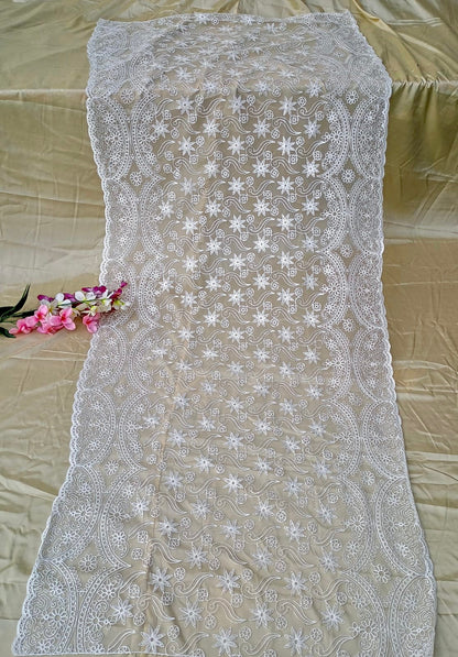 Heavy Chikankari dupatta