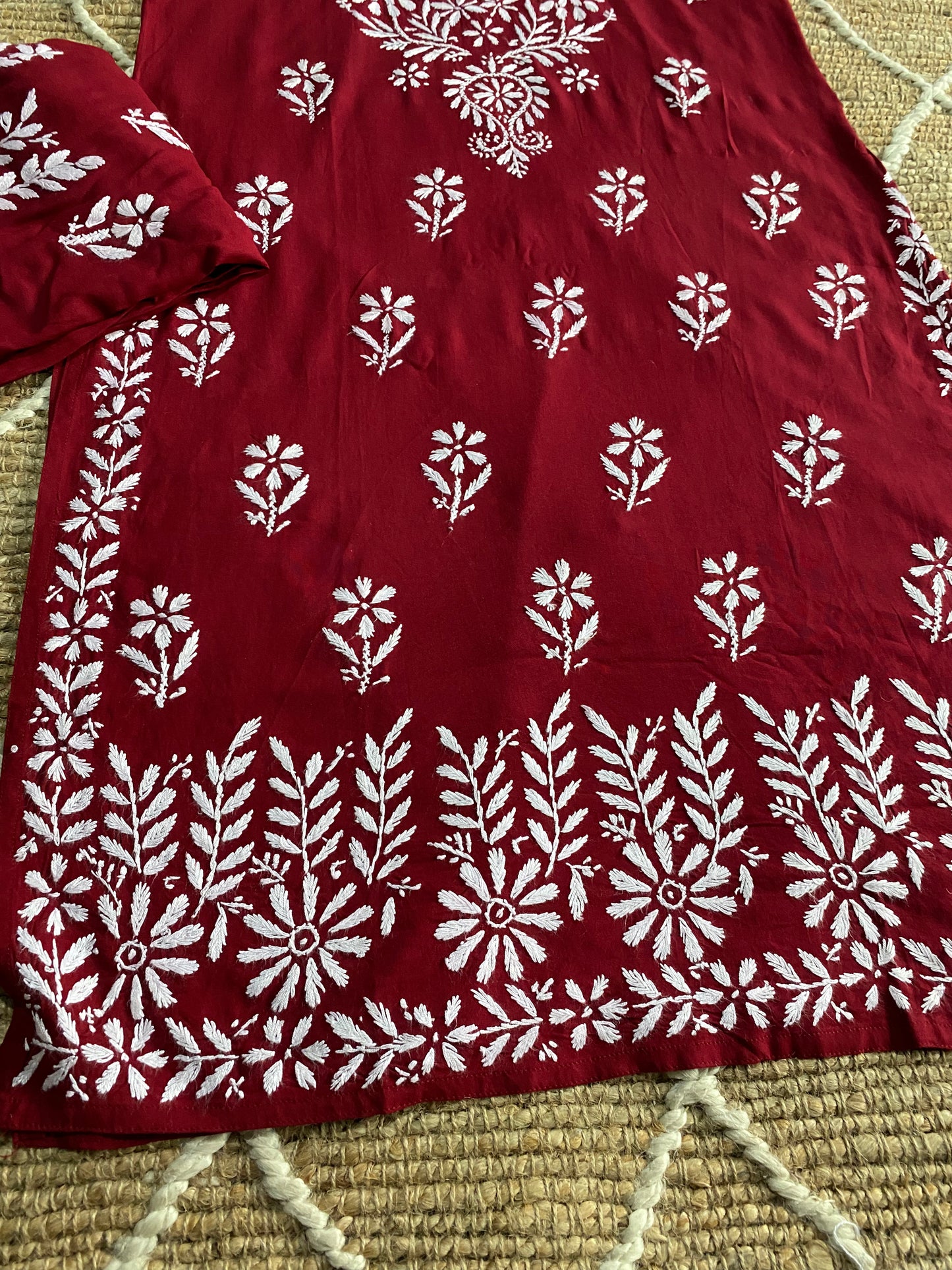 Authentic Lucknowi kurta Palazzo Set