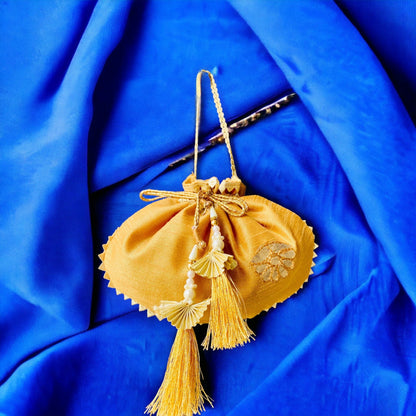 Golden Potli Bag