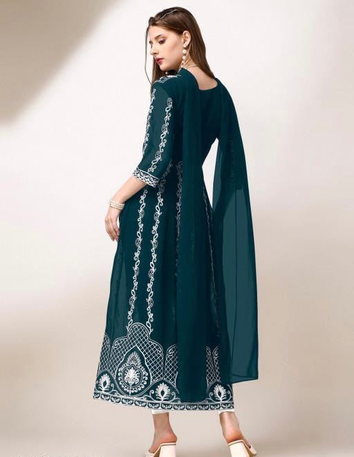 Kurta with designer dupatta